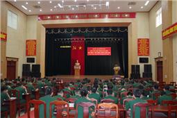 Sư đoàn 3: 200 cán bộ, đảng viên được bồi dưỡng kiến thức quốc phòng - an ninh